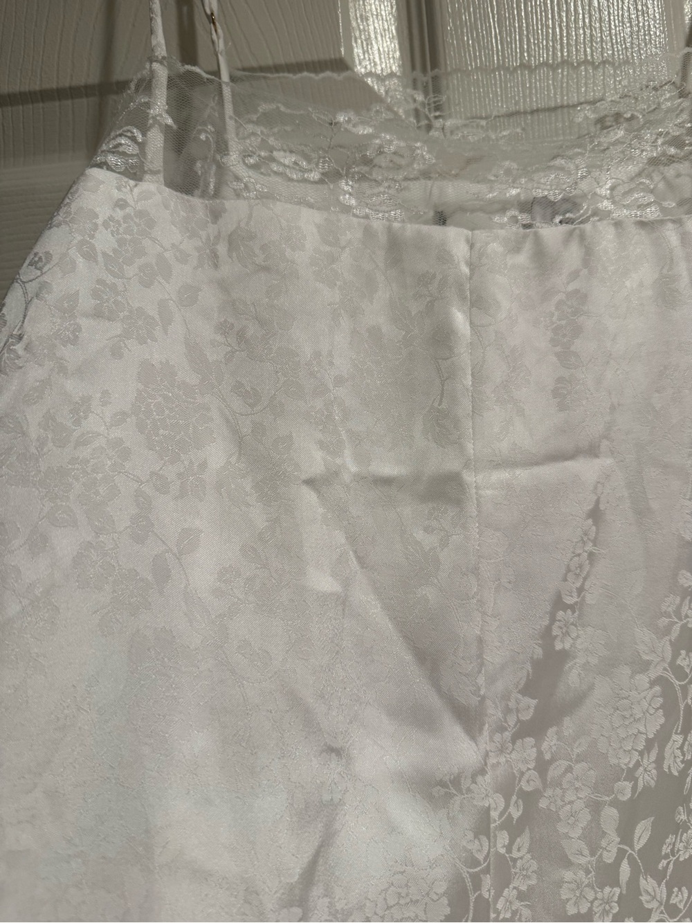 Petal & Pup Alisha White Lace-Trim Maxi Dress - Picture 5 of 6